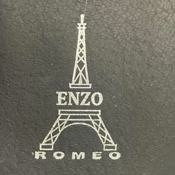 Enzo Romeo Men’s Black Velvet Slip On Dress Loafers Size 11 - Picture 7 of 9